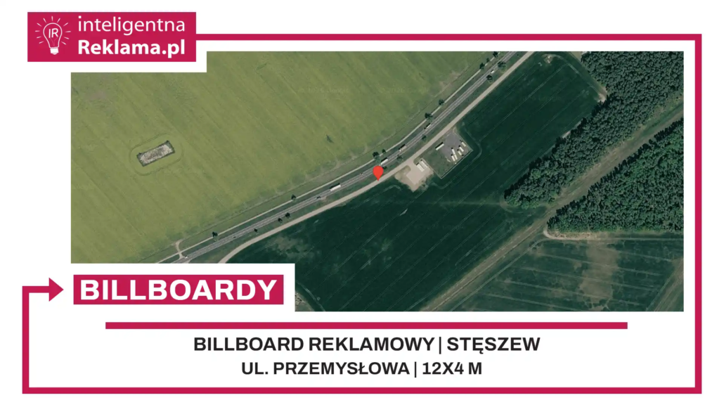Lokalizacja reklamowa w Stęszew przy ul. Przemysłowa - powierzchnia 48 m²