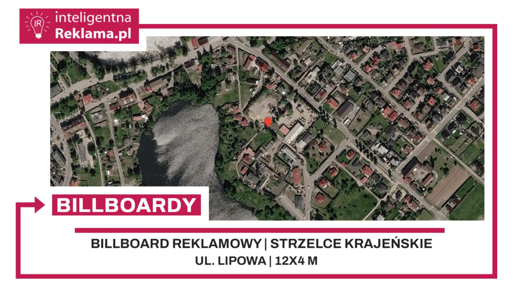 Lokalizacja reklamowa w Strzelce Krajeńskie przy ul. Lipowa - powierzchnia 48 m²