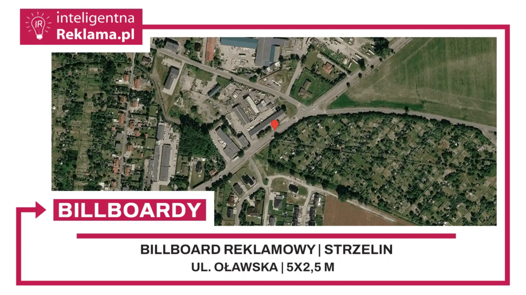 Lokalizacja reklamowa w Strzelin przy ul. ul. Oławska - powierzchnia 12,5 m²