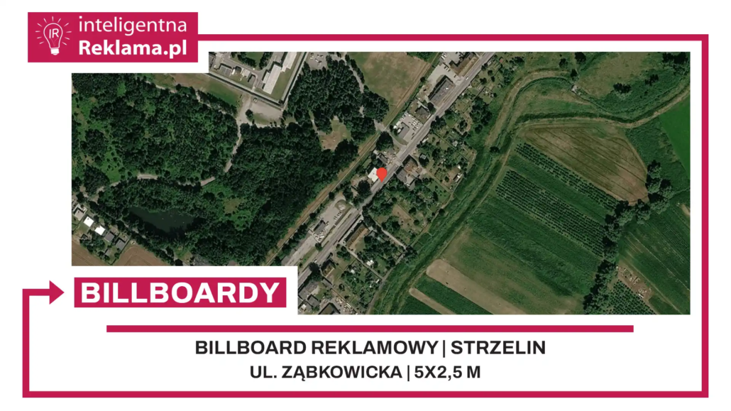 Lokalizacja reklamowa w Strzelin przy ul. Ząbkowicka - powierzchnia 12,5 m²