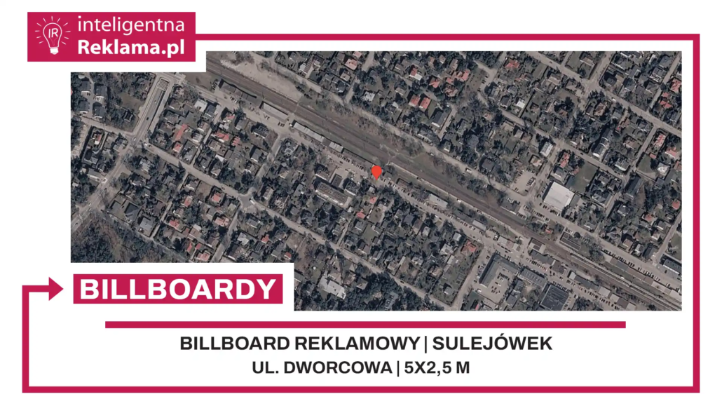 Lokalizacja reklamowa w Sulejówek przy ul. ul. Dworcowa - powierzchnia 12,5 m²