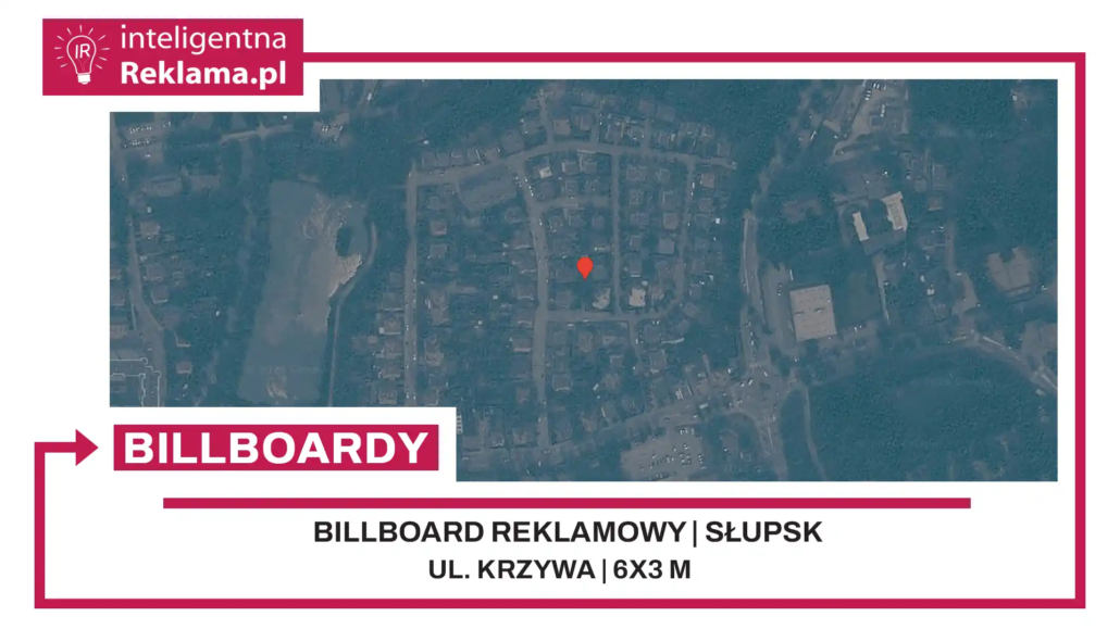 Lokalizacja reklamowa w Słupsk przy ul. Krzywa - powierzchnia 18 m²