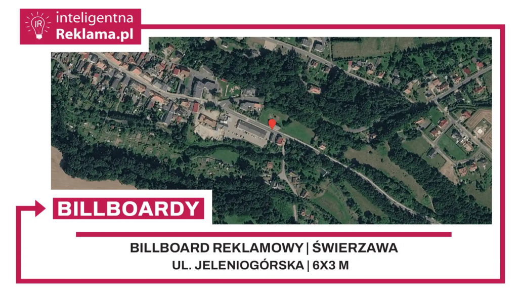 Lokalizacja reklamowa w Świerzawa przy ul. ul. Jeleniogórska - powierzchnia 18 m²
