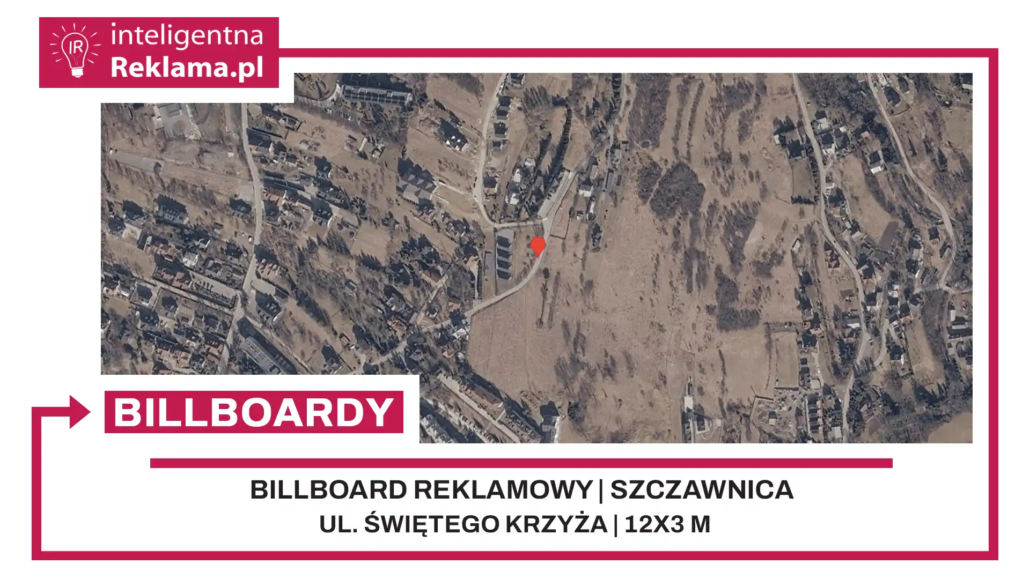 Lokalizacja reklamowa w Szczawnica przy ul. Świętego Krzyża - powierzchnia 36 m²