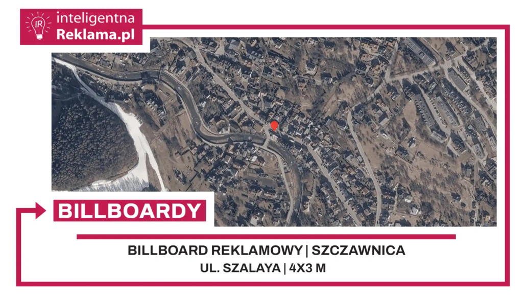 Lokalizacja reklamowa w Szczawnica przy ul. Szalaya - powierzchnia 12 m²