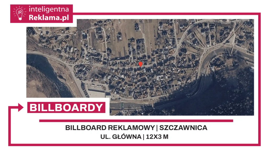 Lokalizacja reklamowa w Szczawnica przy ul. ul. Główna - powierzchnia 36 m²