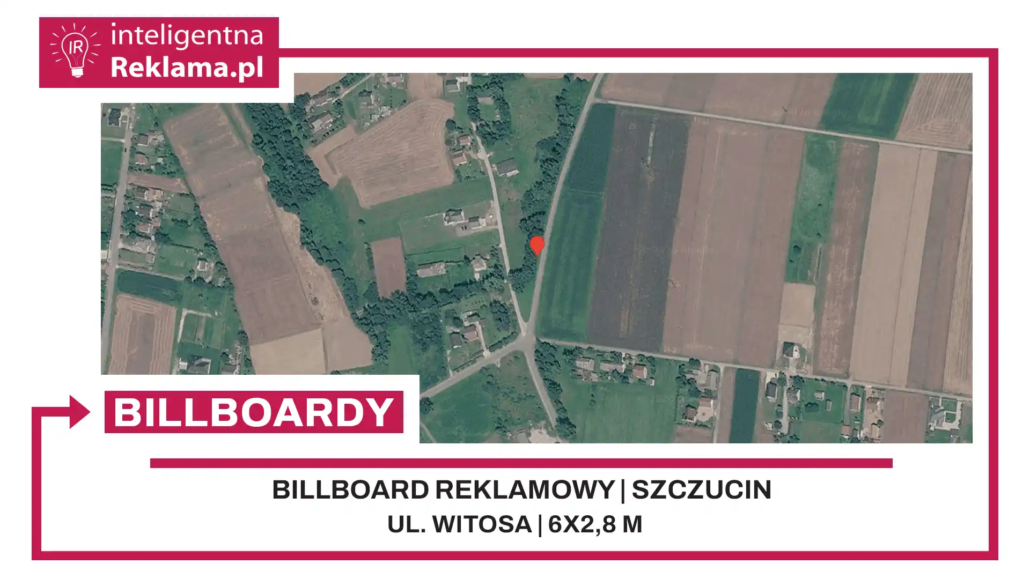 Lokalizacja reklamowa w Szczucin przy ul. Witosa - powierzchnia 16,8 m²