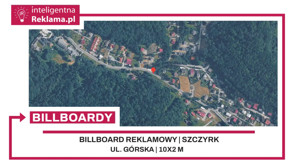 Lokalizacja reklamowa w Szczyrk przy ul. Górska - powierzchnia 20 m²