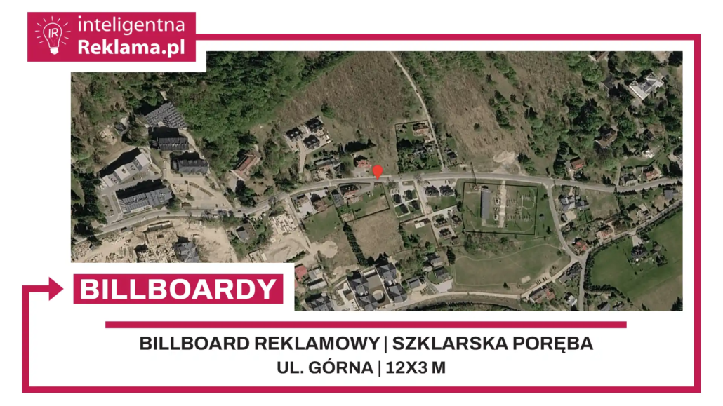 Lokalizacja reklamowa w Szklarska Poręba przy ul. Górna - powierzchnia 36 m²