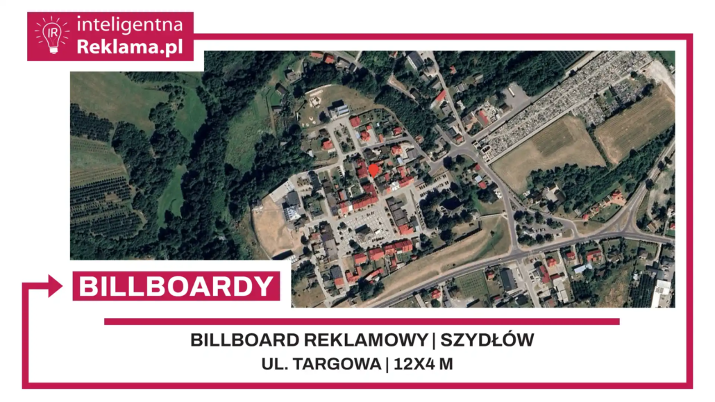 Lokalizacja reklamowa w Szydłów przy ul. ul. Targowa - powierzchnia 48 m²