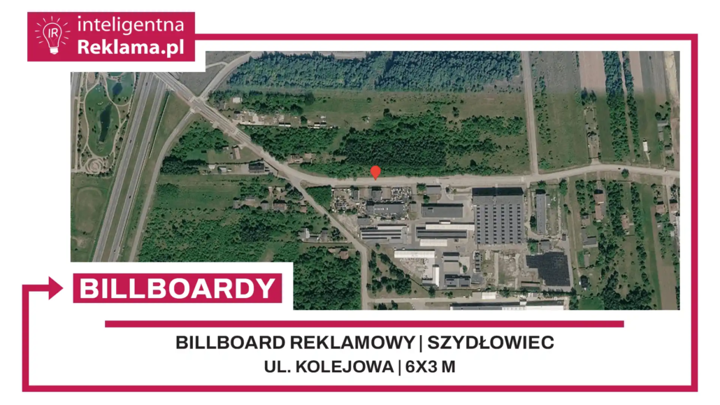 Lokalizacja reklamowa w Szydłowiec przy ul. Kolejowa - powierzchnia 18 m²