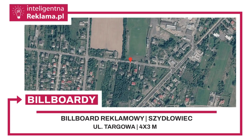 Lokalizacja reklamowa w Szydłowiec przy ul. Targowa - powierzchnia 12 m²