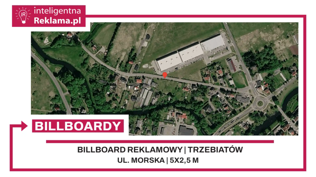 Lokalizacja reklamowa w Trzebiatów przy ul. Morska - powierzchnia 12,5 m²