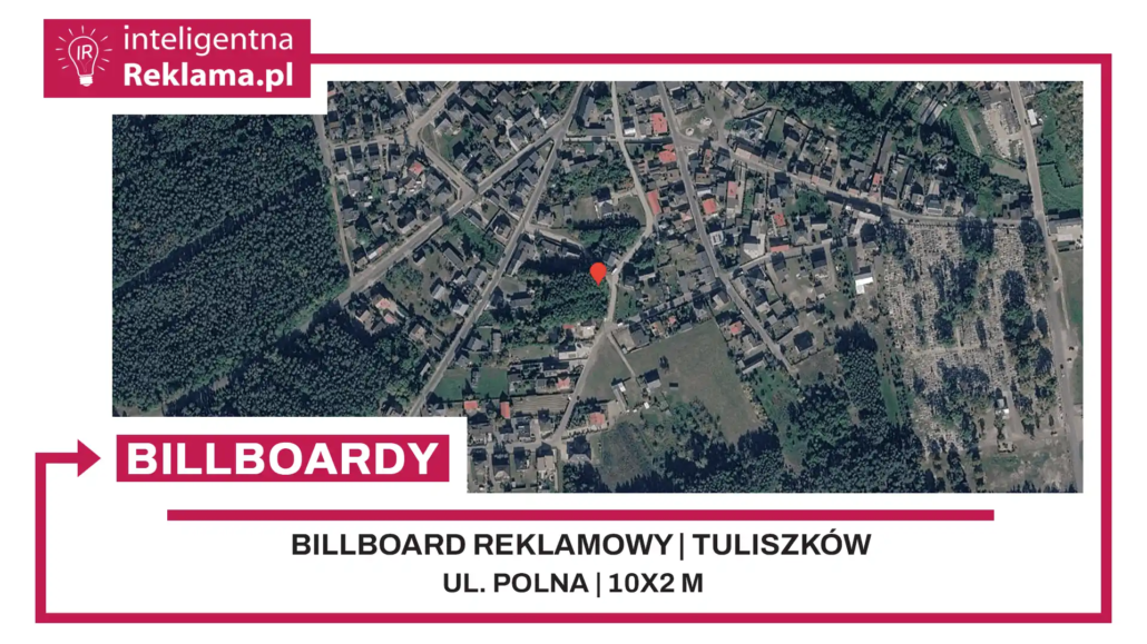 Lokalizacja reklamowa w Tuliszków przy ul. Polna - powierzchnia 20 m²
