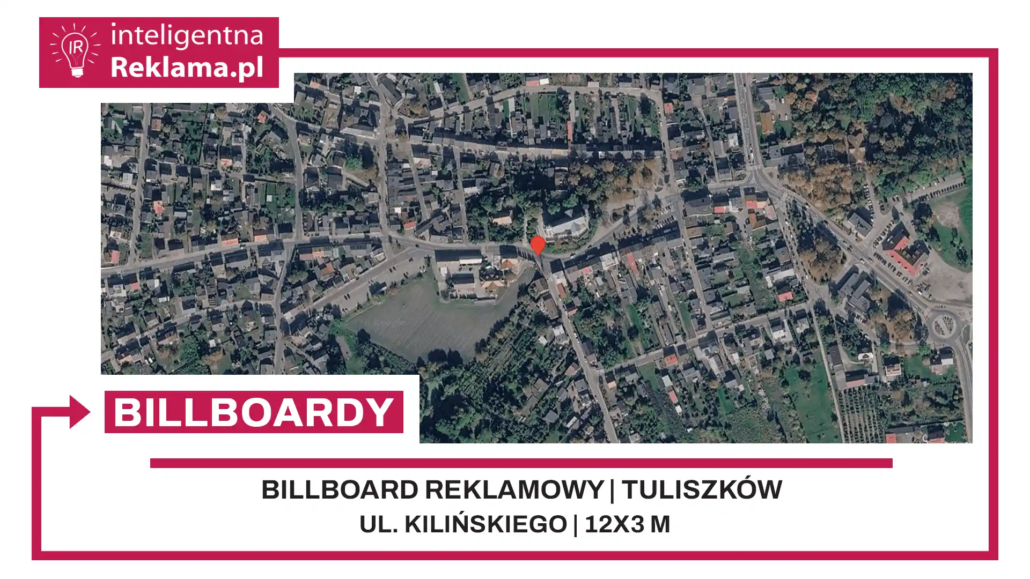 Lokalizacja reklamowa w Tuliszków przy ul. ul. Kilińskiego - powierzchnia 36 m²