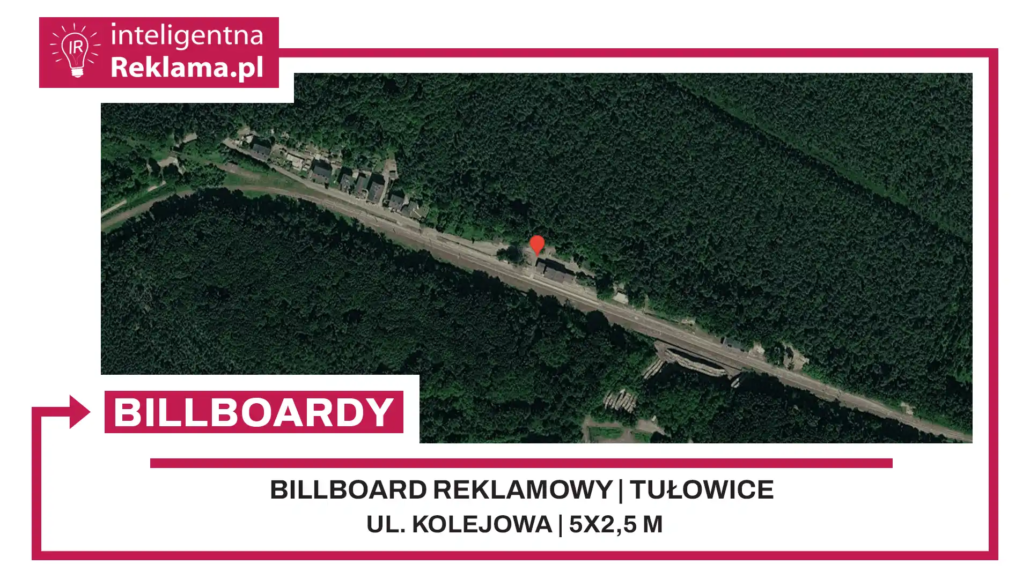 Lokalizacja reklamowa w Tułowice przy ul. Kolejowa - powierzchnia 12,5 m²