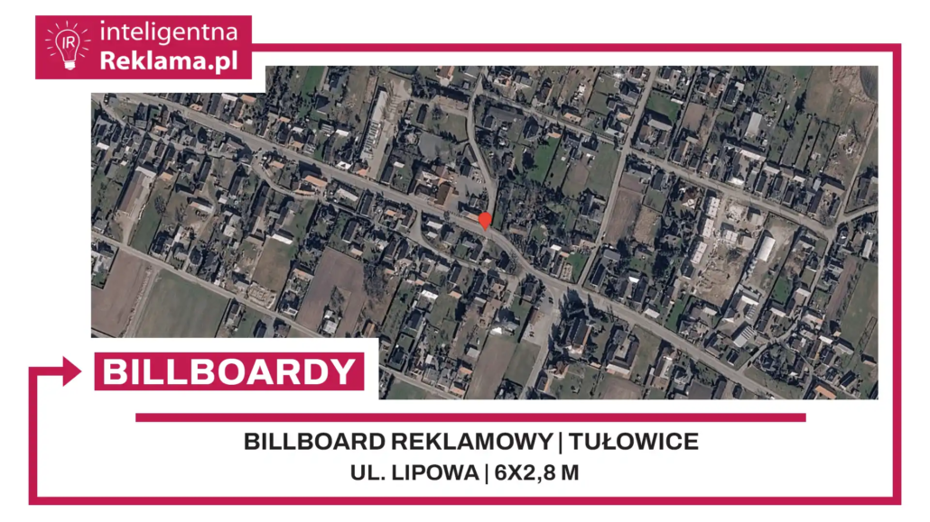 Lokalizacja reklamowa w Tułowice przy ul. Lipowa - powierzchnia 16,8 m²
