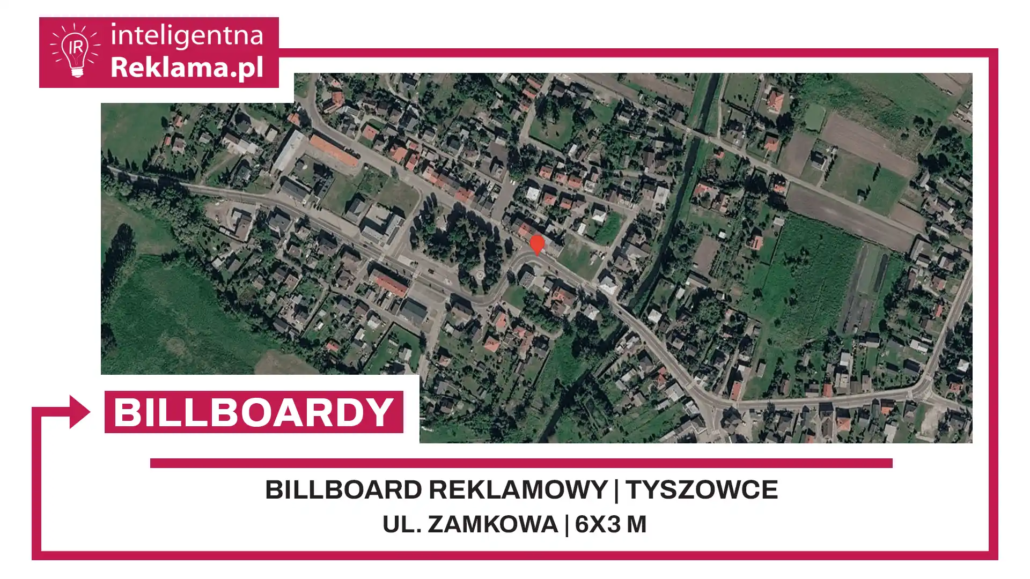 Lokalizacja reklamowa w Tyszowce przy ul. Zamkowa - powierzchnia 18 m²