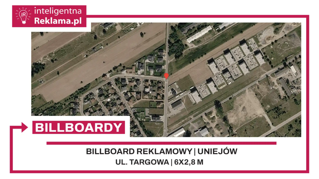 Lokalizacja reklamowa w Uniejów przy ul. Targowa - powierzchnia 16,8 m²