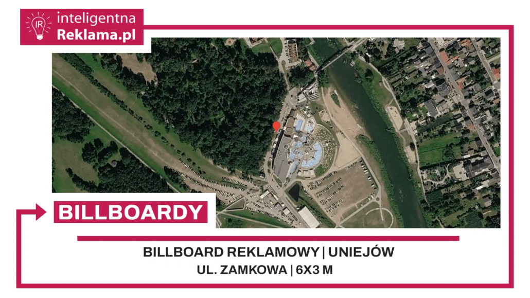 Lokalizacja reklamowa w Uniejów przy ul. Zamkowa - powierzchnia 18 m²