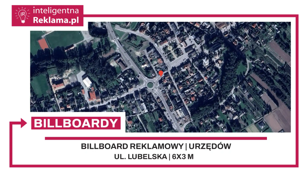 Lokalizacja reklamowa w Urzędów przy ul. Lubelska - powierzchnia 18 m²