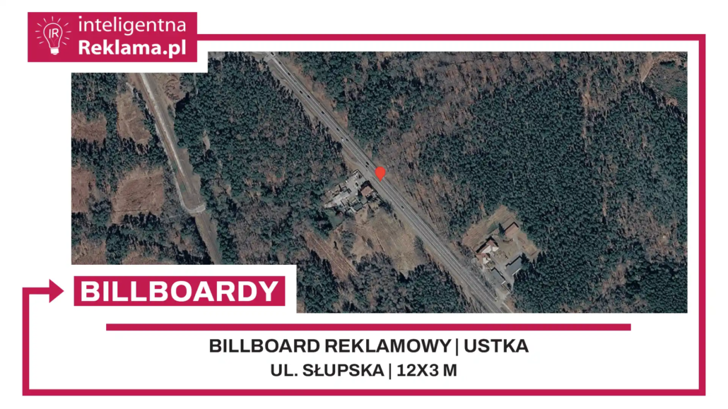 Lokalizacja reklamowa w Ustka przy ul. Słupska - powierzchnia 36 m²