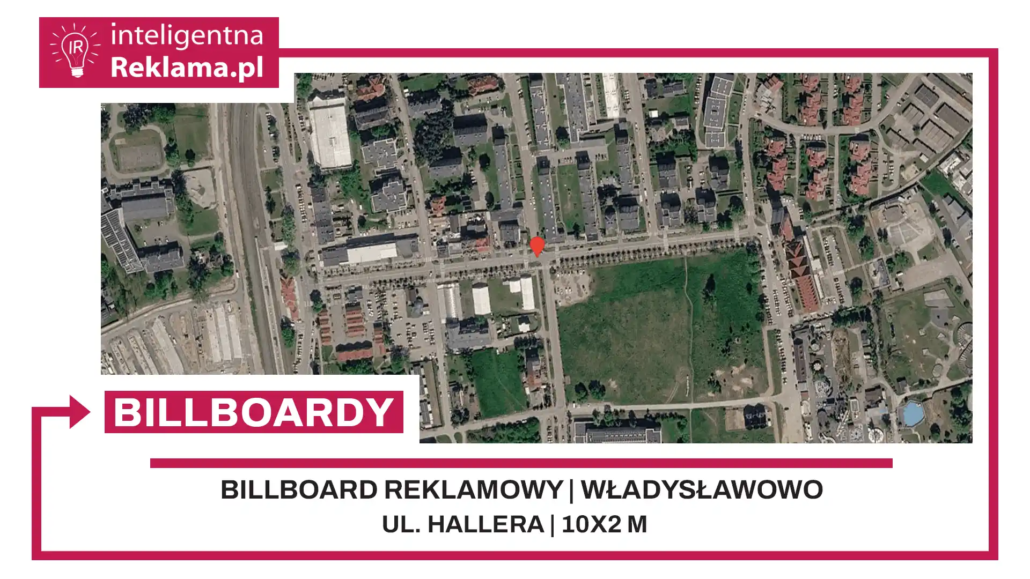 Lokalizacja reklamowa w Władysławowo przy ul. Hallera - powierzchnia 20 m²