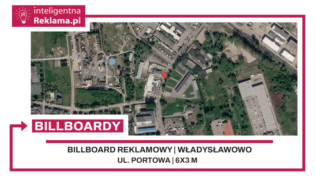 Lokalizacja reklamowa w Władysławowo przy ul. Portowa - powierzchnia 18 m²