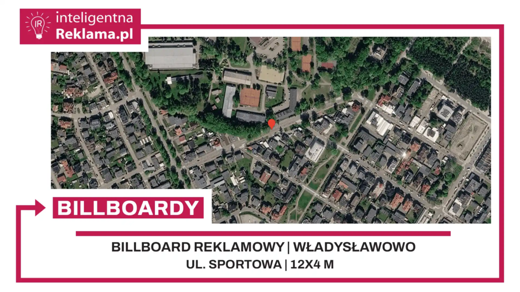 Lokalizacja reklamowa w Władysławowo przy ul. Sportowa - powierzchnia 48 m²