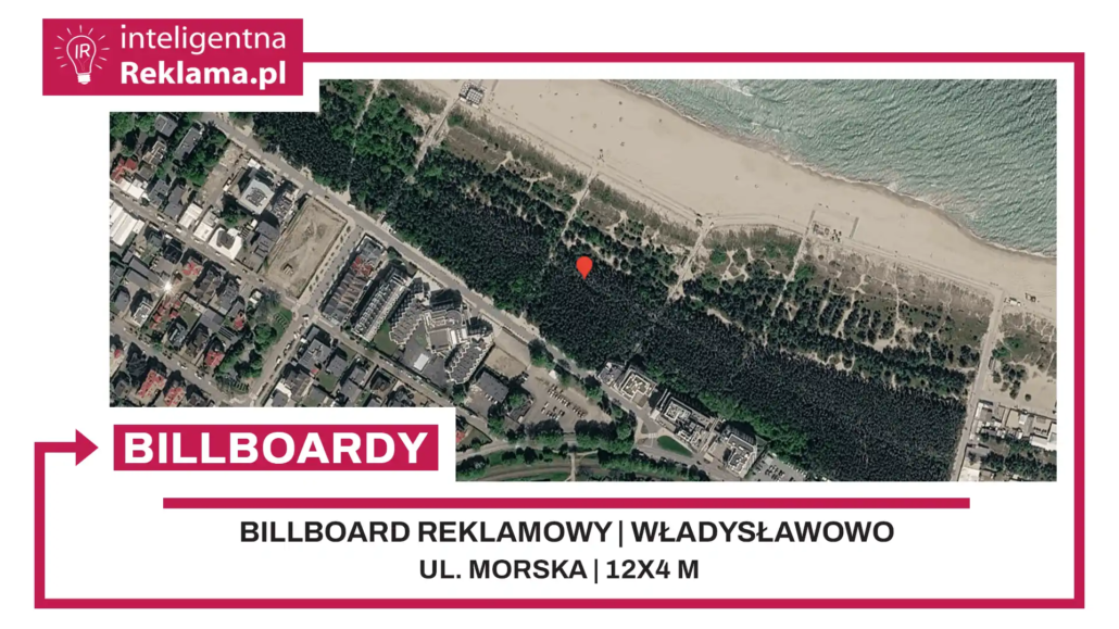 Lokalizacja reklamowa w Władysławowo przy ul. ul. Morska - powierzchnia 48 m²
