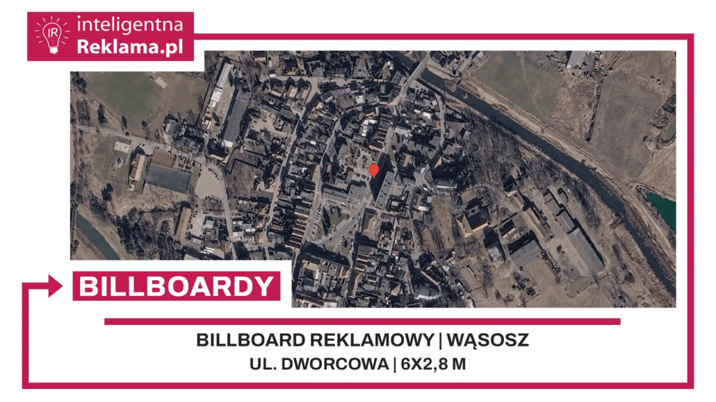 Lokalizacja reklamowa w Wąsosz przy ul. Dworcowa - powierzchnia 16,8 m²