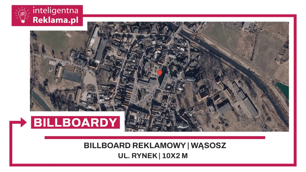 Lokalizacja reklamowa w Wąsosz przy ul. Rynek - powierzchnia 20 m²