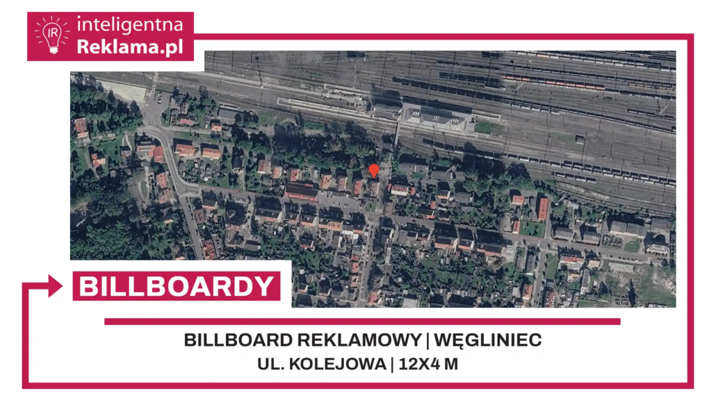 Lokalizacja reklamowa w Węgliniec przy ul. Kolejowa - powierzchnia 48 m²