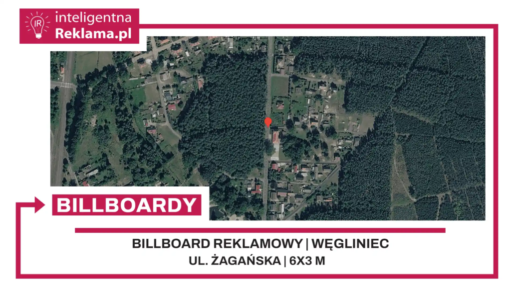 Lokalizacja reklamowa w Węgliniec przy ul. Żagańska - powierzchnia 18 m²