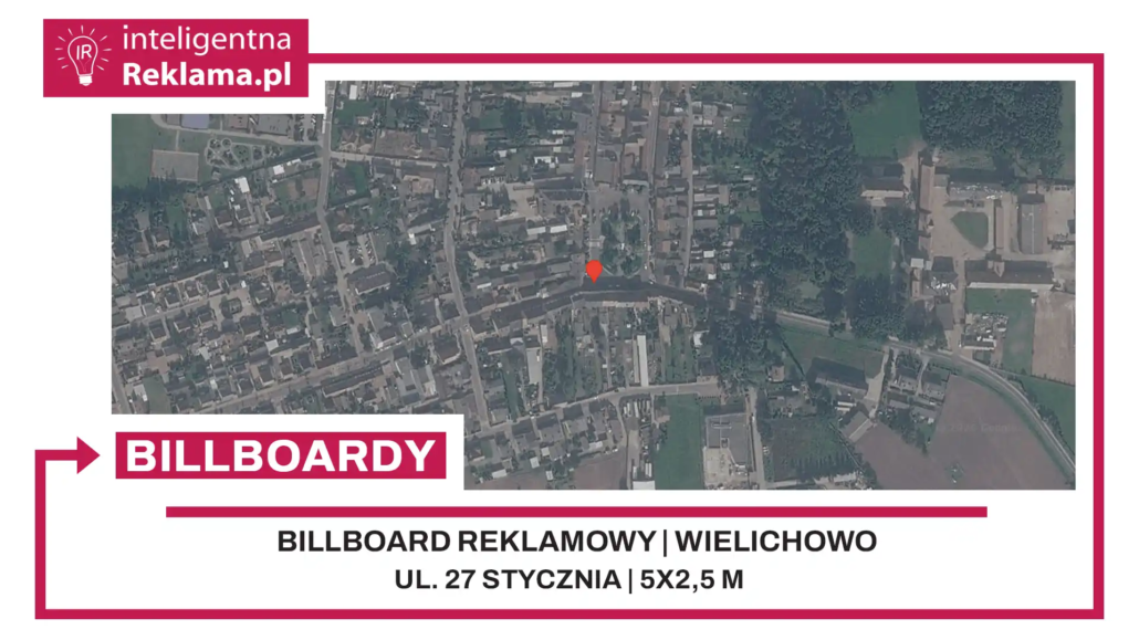 Lokalizacja reklamowa w Wielichowo przy ul. 27 stycznia - powierzchnia 12,5 m²