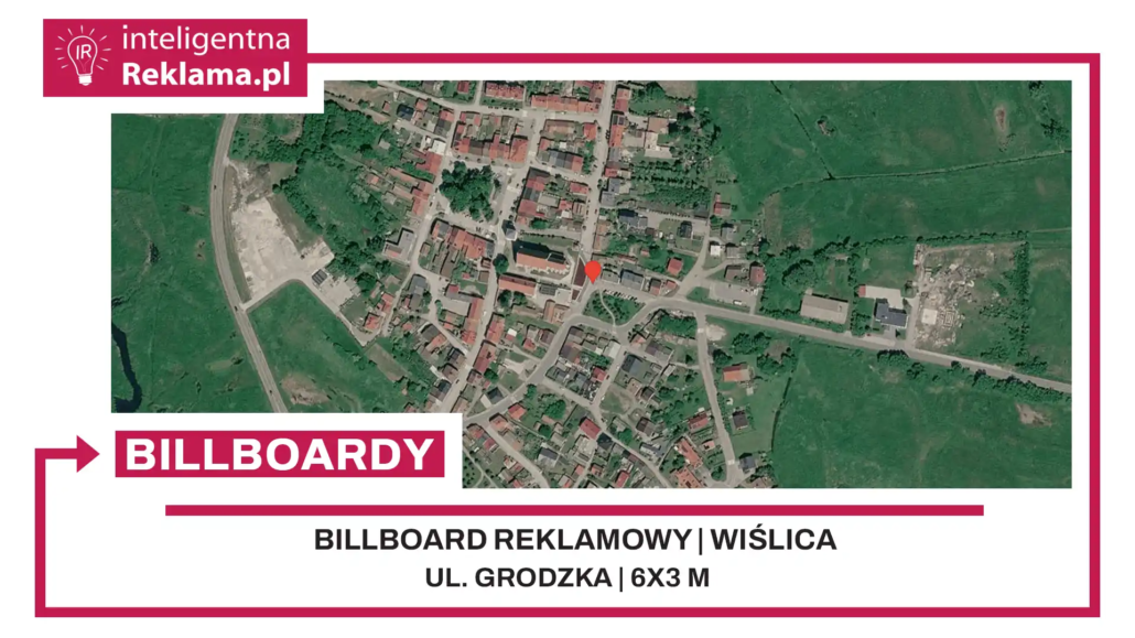 Lokalizacja reklamowa w Wiślica przy ul. Grodzka - powierzchnia 18 m²
