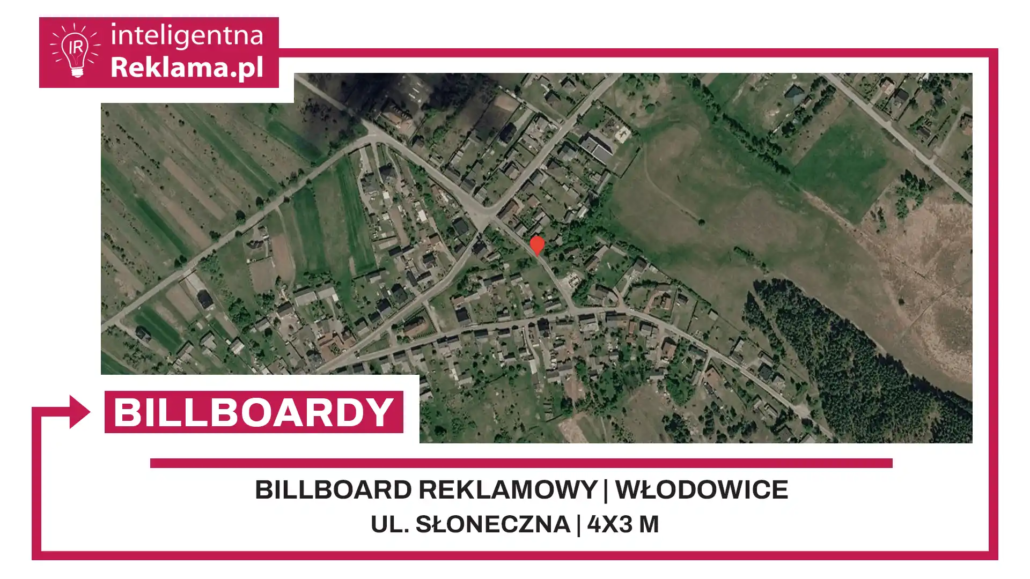 Lokalizacja reklamowa w Włodowice przy ul. Słoneczna - powierzchnia 12 m²