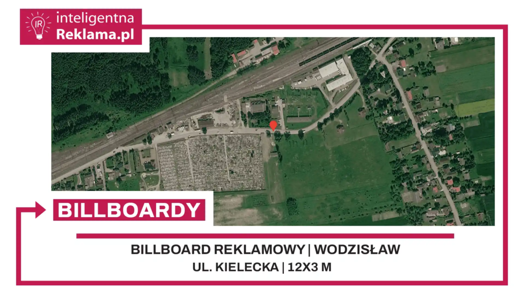 Lokalizacja reklamowa w Wodzisław przy ul. Kielecka - powierzchnia 36 m²