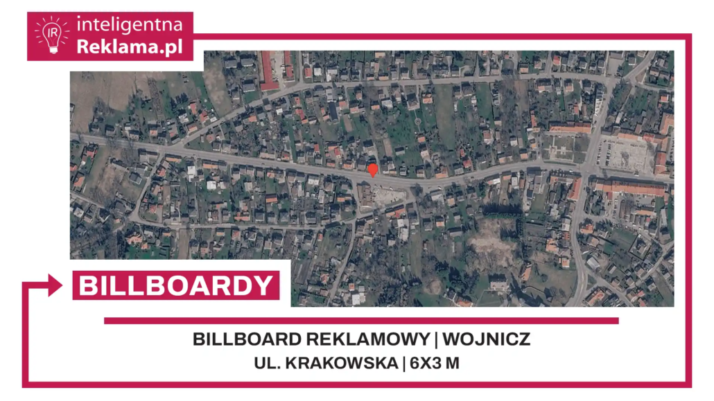 Lokalizacja reklamowa w Wojnicz przy ul. Krakowska - powierzchnia 18 m²