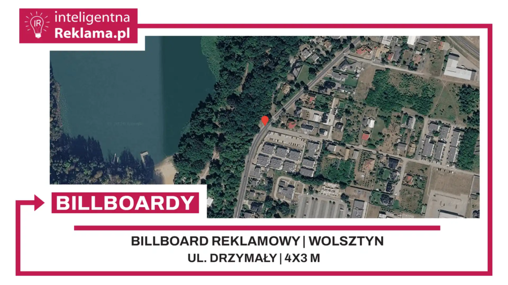 Lokalizacja reklamowa w Wolsztyn przy ul. Drzymały - powierzchnia 12 m²