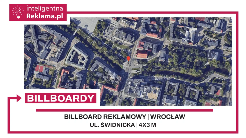 Lokalizacja reklamowa w Wrocław przy ul. Świdnicka - powierzchnia 12 m²