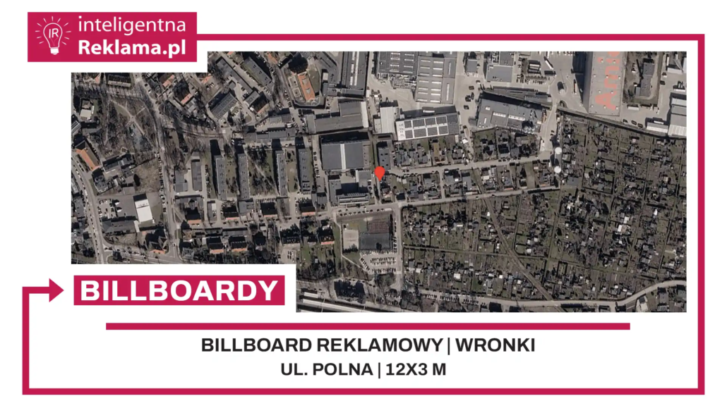 Lokalizacja reklamowa w Wronki przy ul. Polna - powierzchnia 36 m²