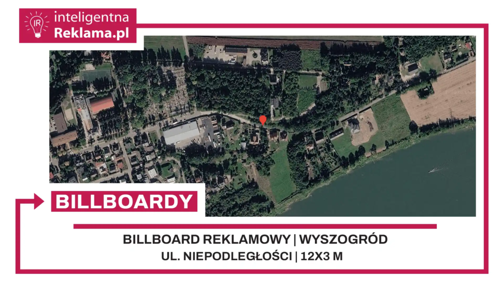Lokalizacja reklamowa w Wyszogród przy ul. Niepodległości - powierzchnia 36 m²