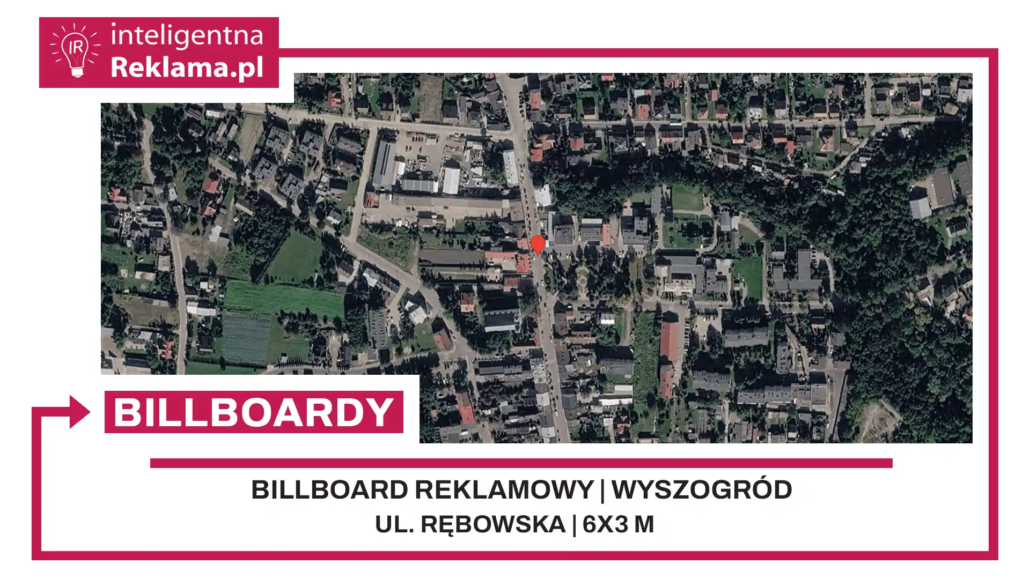 Lokalizacja reklamowa w Wyszogród przy ul. Rębowska - powierzchnia 18 m²