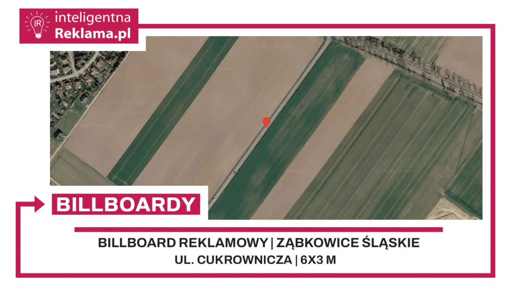 Lokalizacja reklamowa w Ząbkowice Śląskie przy ul. Cukrownicza - powierzchnia 18 m²
