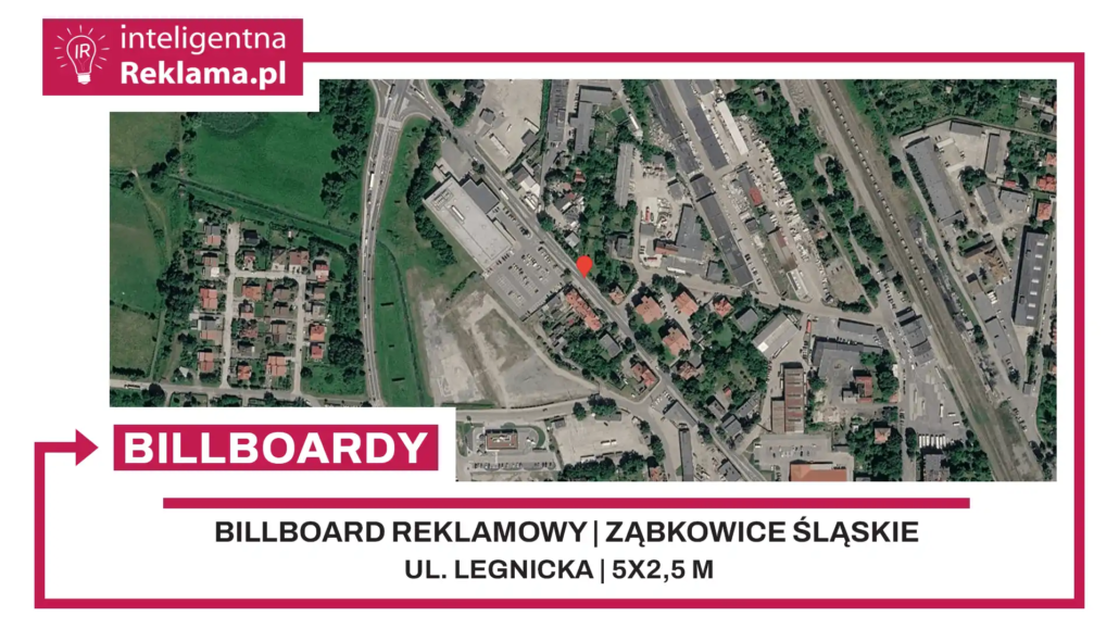 Lokalizacja reklamowa w Ząbkowice Śląskie przy ul. ul. Legnicka - powierzchnia 12,5 m²