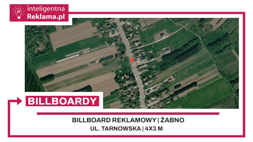 Lokalizacja reklamowa w Żabno przy ul. ul. Tarnowska - powierzchnia 12 m²