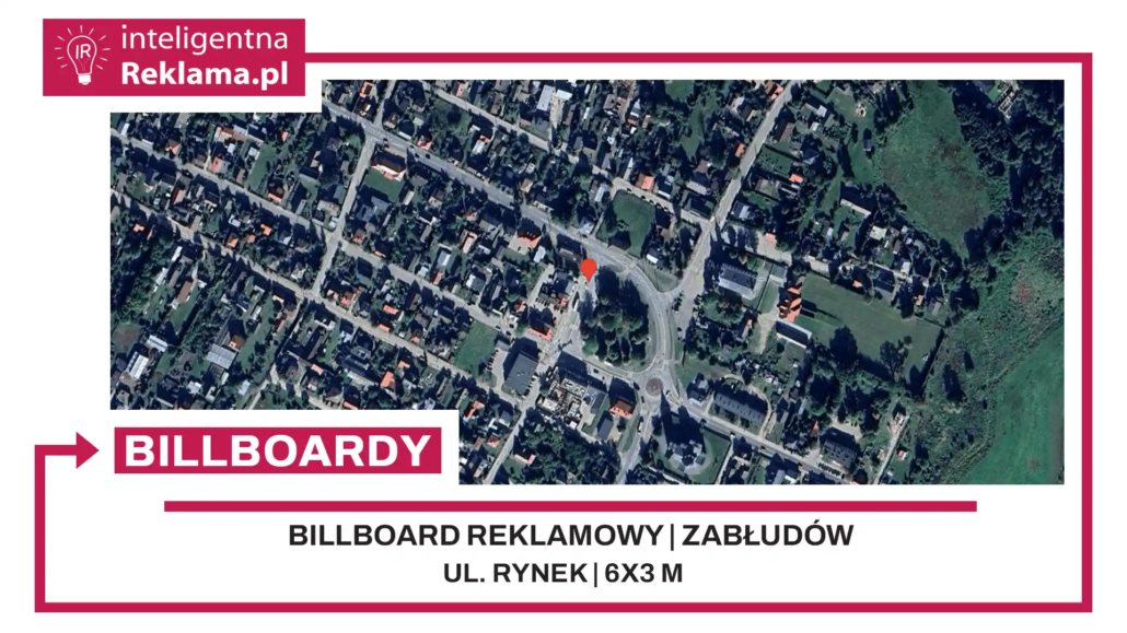 Lokalizacja reklamowa w Zabłudów przy ul. Rynek - powierzchnia 18 m²