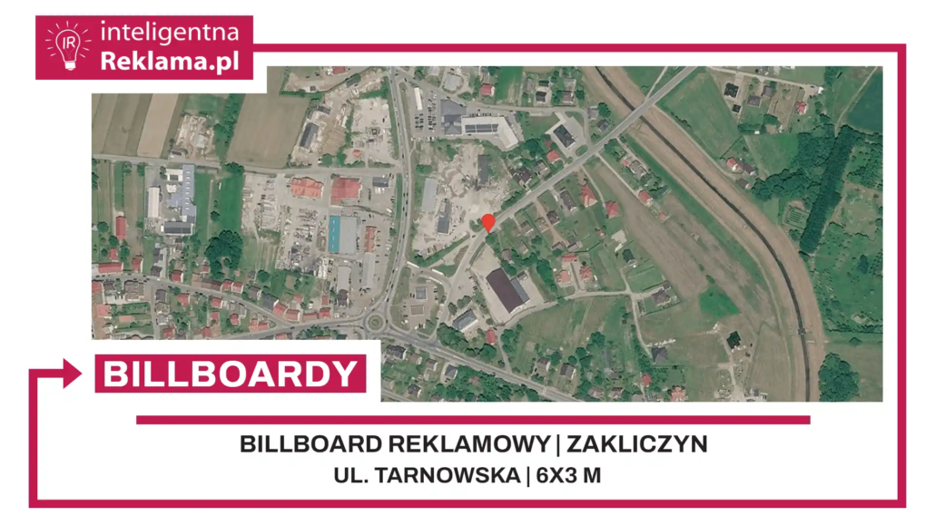 Lokalizacja reklamowa w Zakliczyn przy ul. Tarnowska - powierzchnia 18 m²