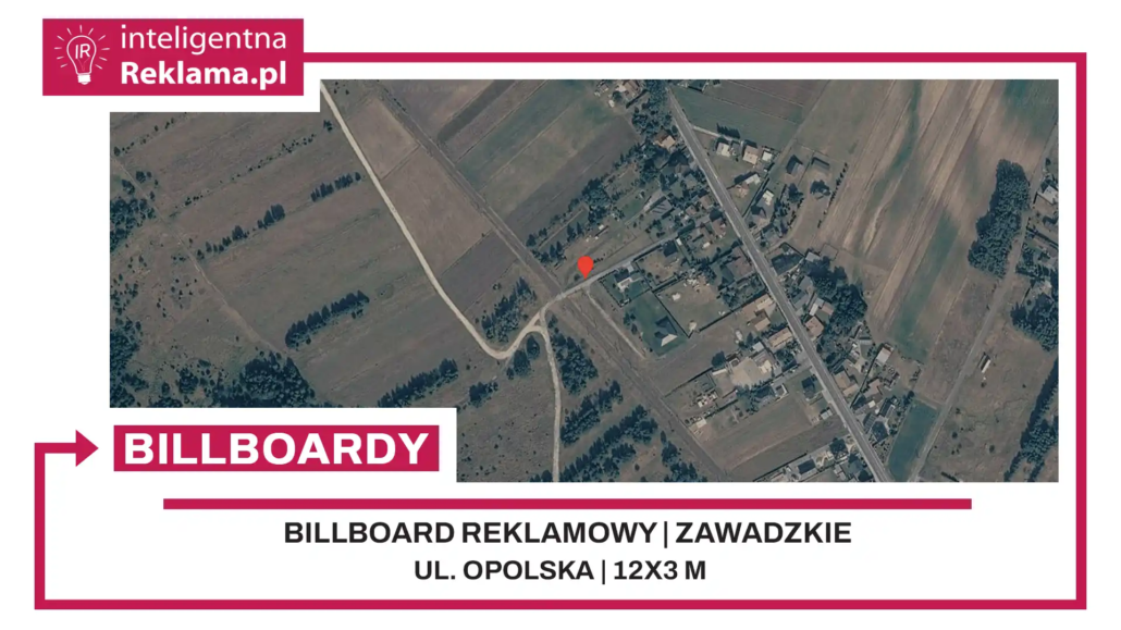 Lokalizacja reklamowa w Zawadzkie przy ul. ul. Opolska - powierzchnia 36 m²